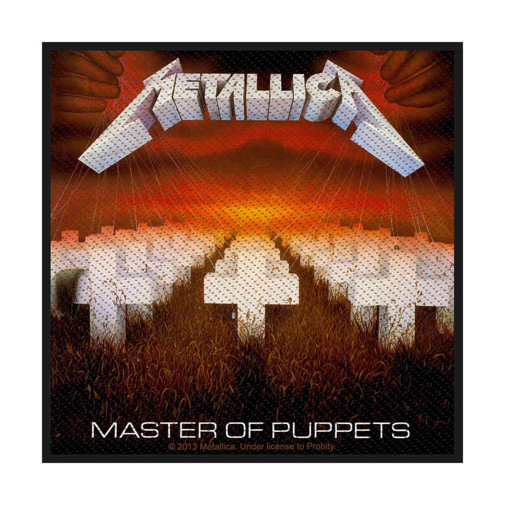 Metallica - Master Of Puppets Patch - Multicolours